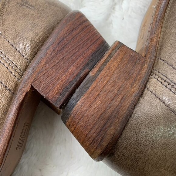 Frye 77032 Women's Light Brown Leather Carson Shortie Boots Size 6 1/2 - Picture 7 of 16